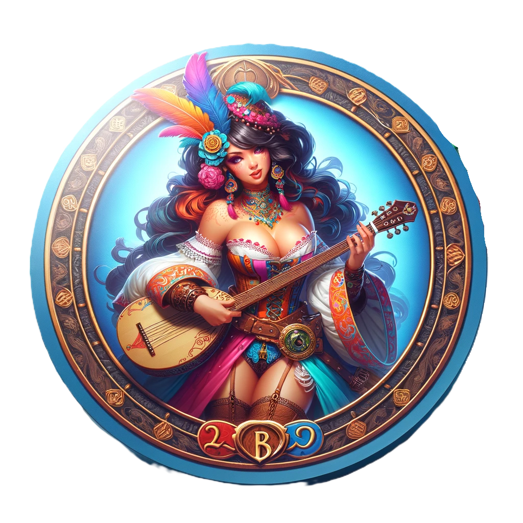 50 Bard Tokens - College of Resonant Echoes - DnD, Multiple Art Styles, Digital Download Transparent PNG for VTT - Musical Character Bundle