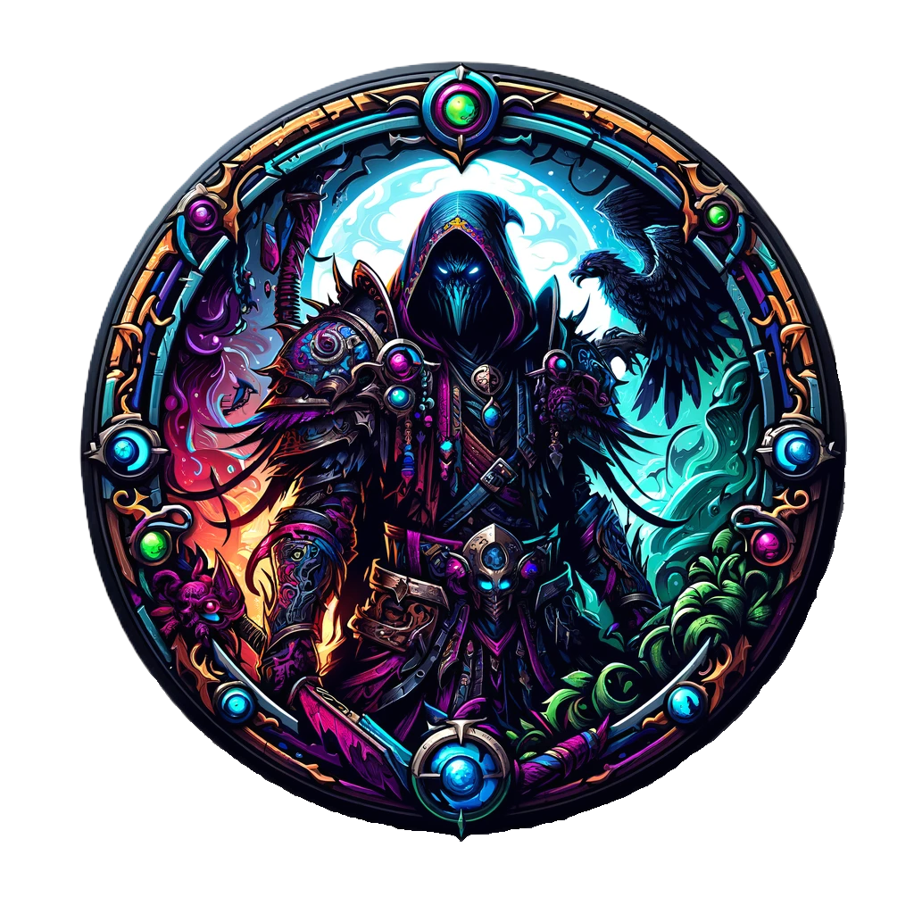 The Feywild Rangers: 50 Digital Ranger Tokens for D&D - Transparent PNG files, Character tokens, Pathfinder, VTT, Ranger tokens, Elf tokens