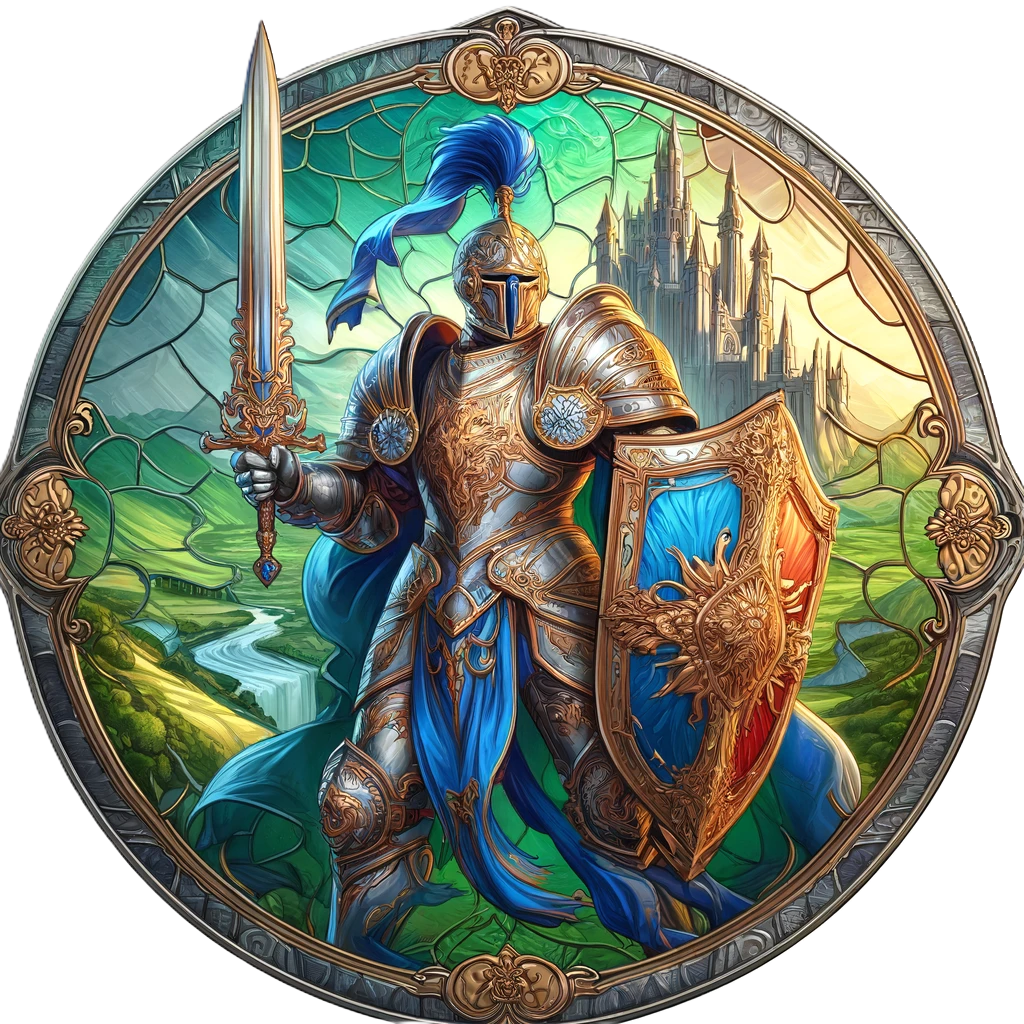 50 Paladin and Knight Token Pack – "Holy Vanguard" – PNGs for D&D Virtual Tabletop Gaming - DM gift - Paladin player gift - token bundle dnd