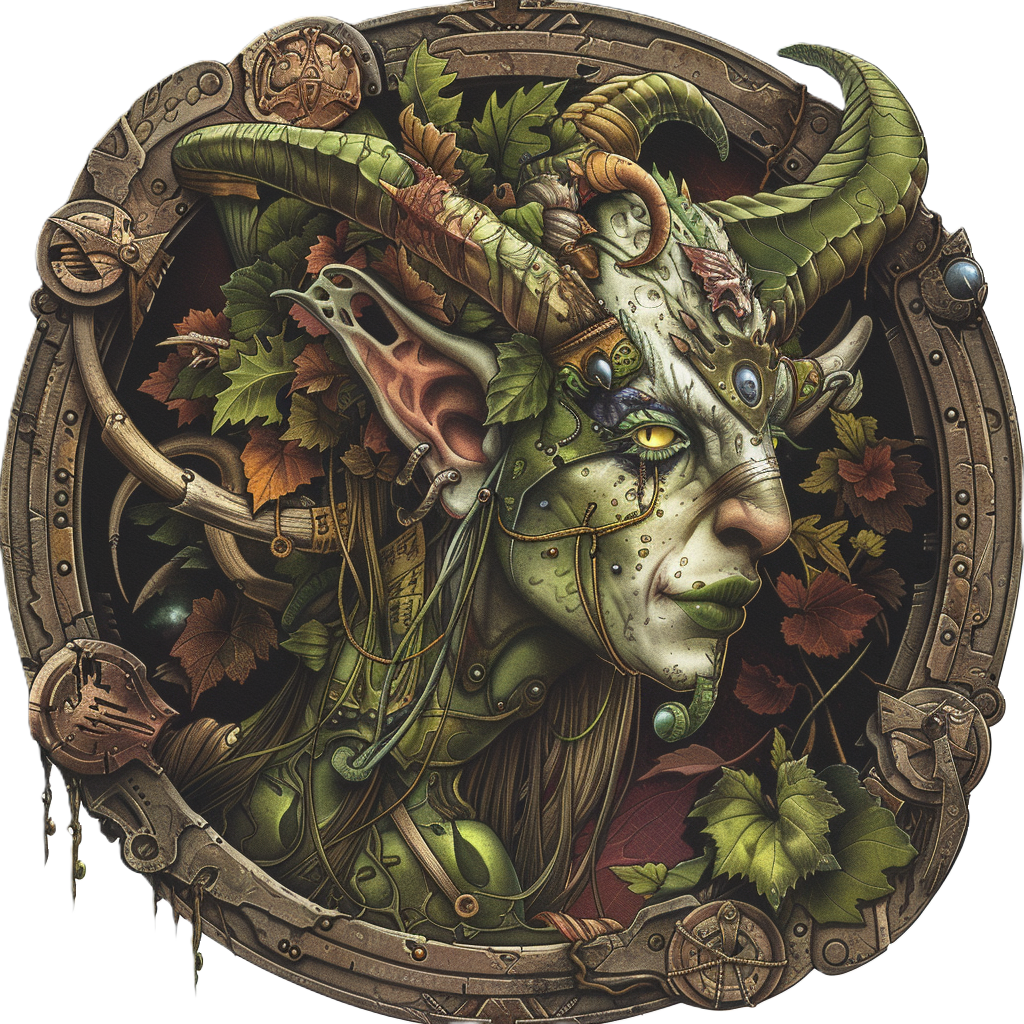 50 token bundle | Corrupted Forest Abominations | Digital PNG Circle Tokens for D&D | Fantasy Art Style | Transparent Backgrounds RPG enemy